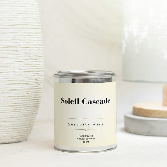 Soleil Cascade Candle (Paint Can 16 oz.)