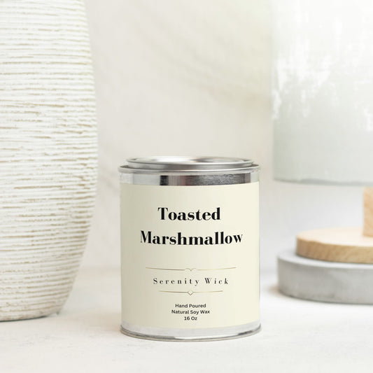 Toasted Marshmallow Candle (Paint Can 16 oz.)