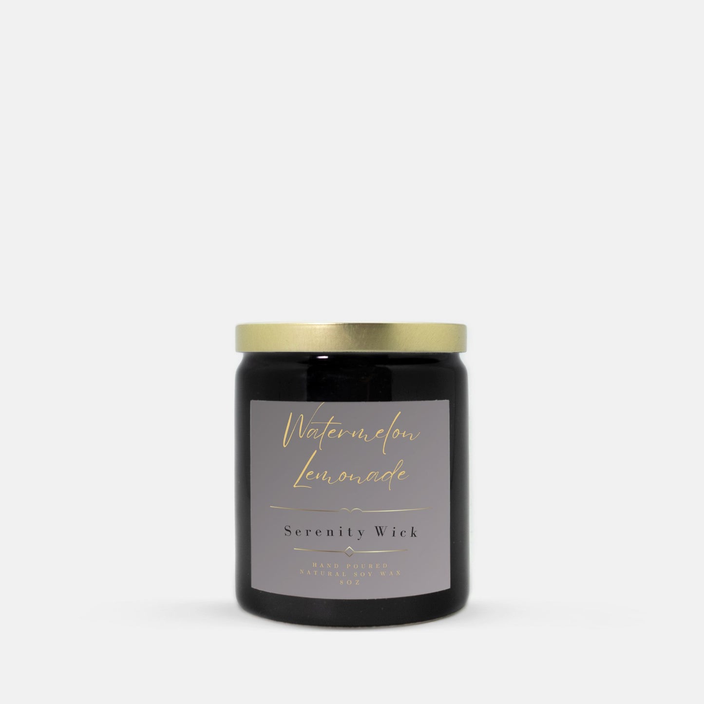 Watermelon Lemonade Candle Ceramic 8oz