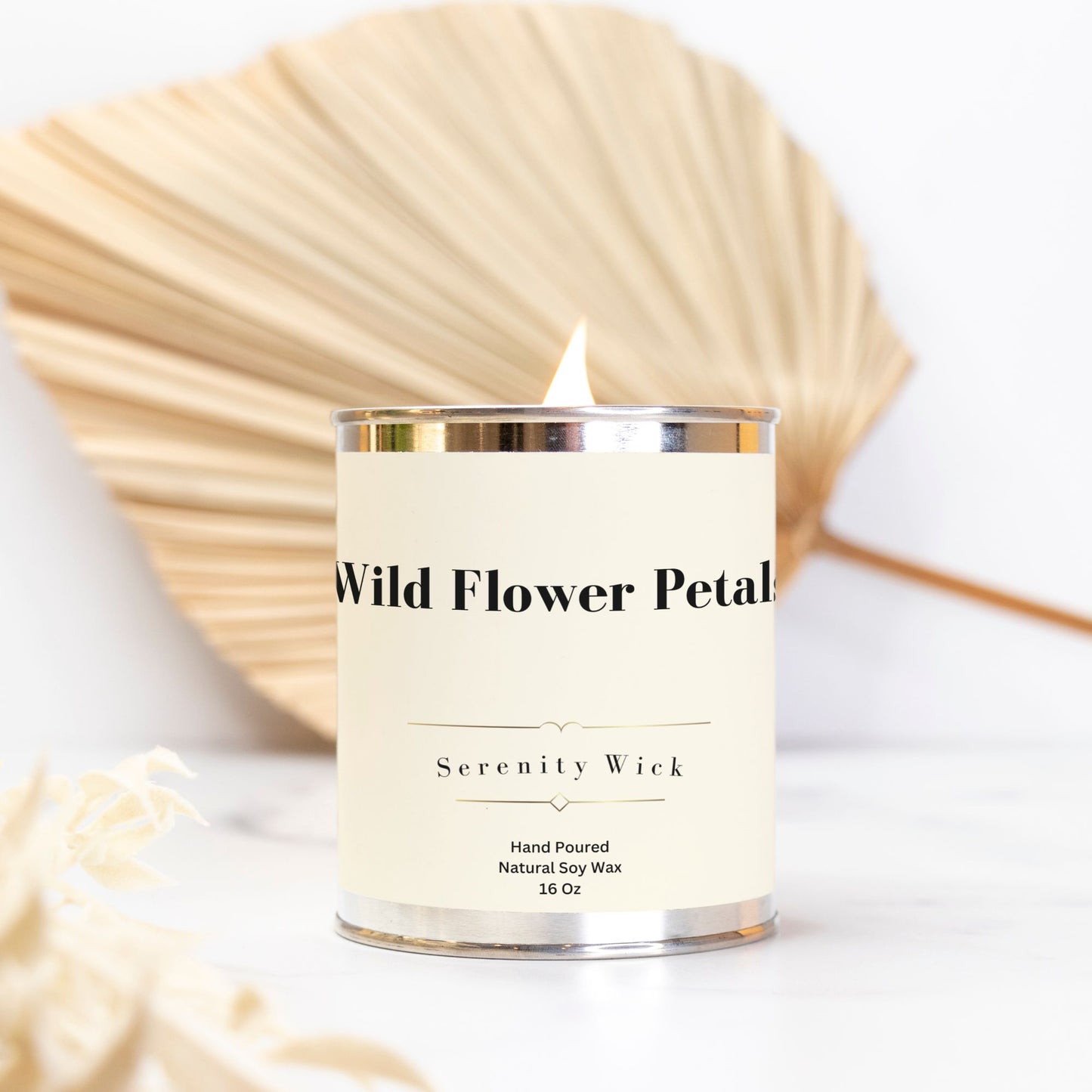 Wild Flower Candle (Paint Can 16 oz.)