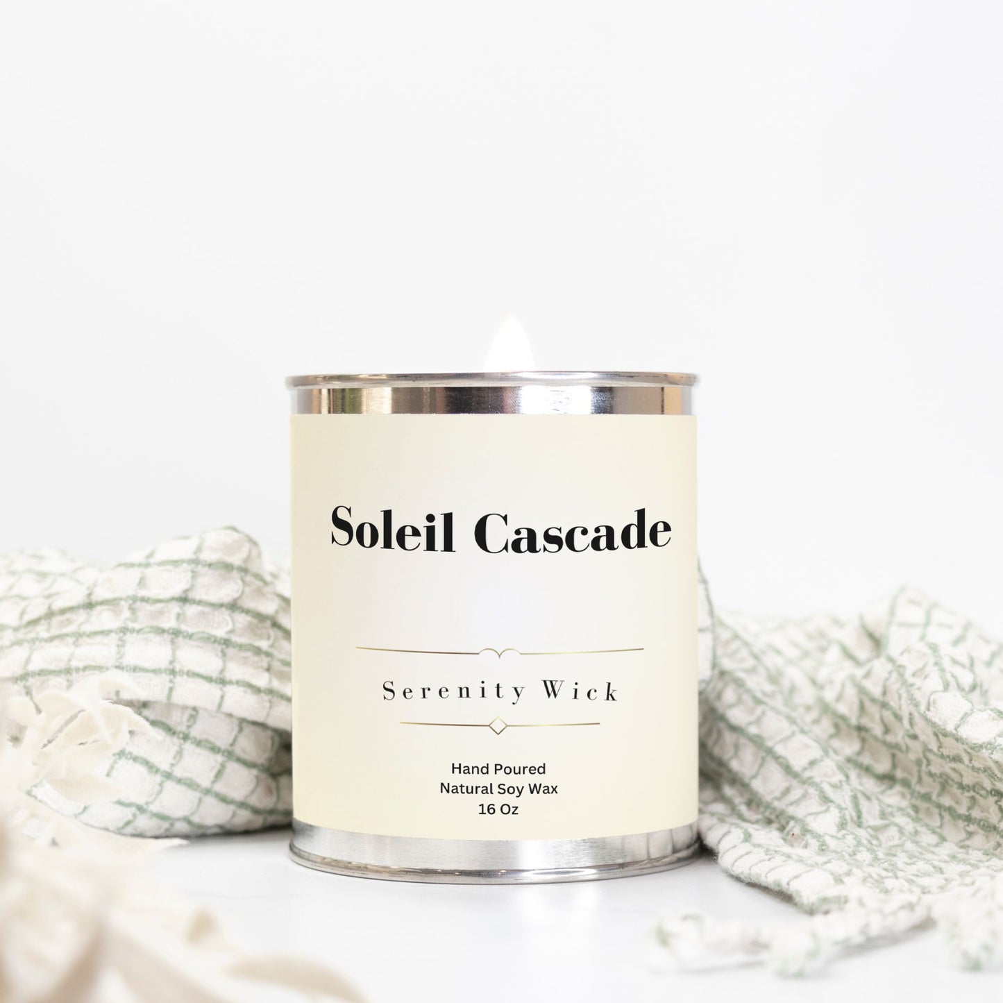 Soleil Cascade Candle (Paint Can 16 oz.)
