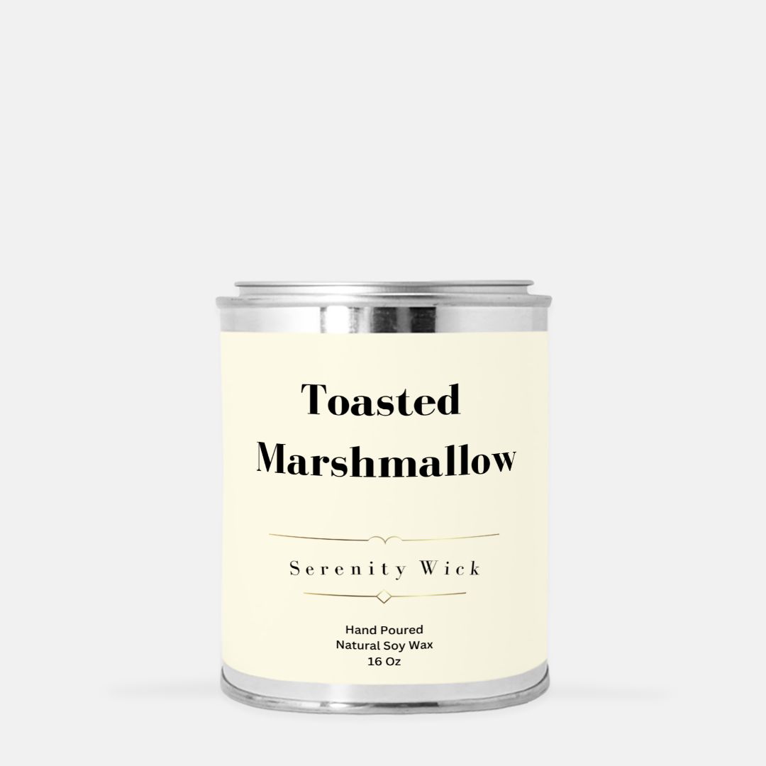 Toasted Marshmallow Candle (Paint Can 16 oz.)