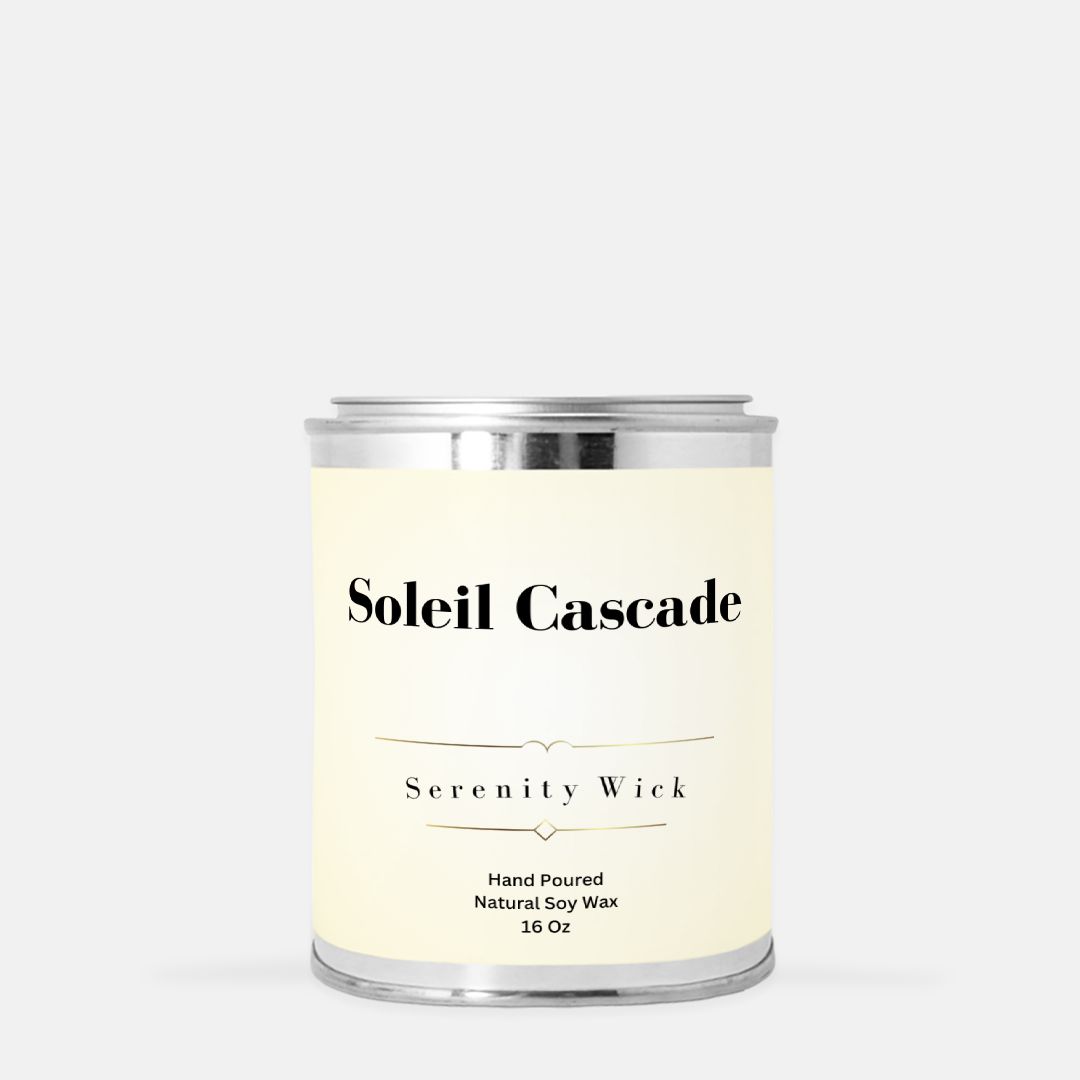 Soleil Cascade Candle (Paint Can 16 oz.)
