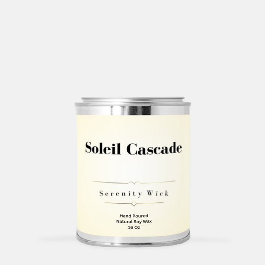 Soleil Cascade Candle (Paint Can 16 oz.)