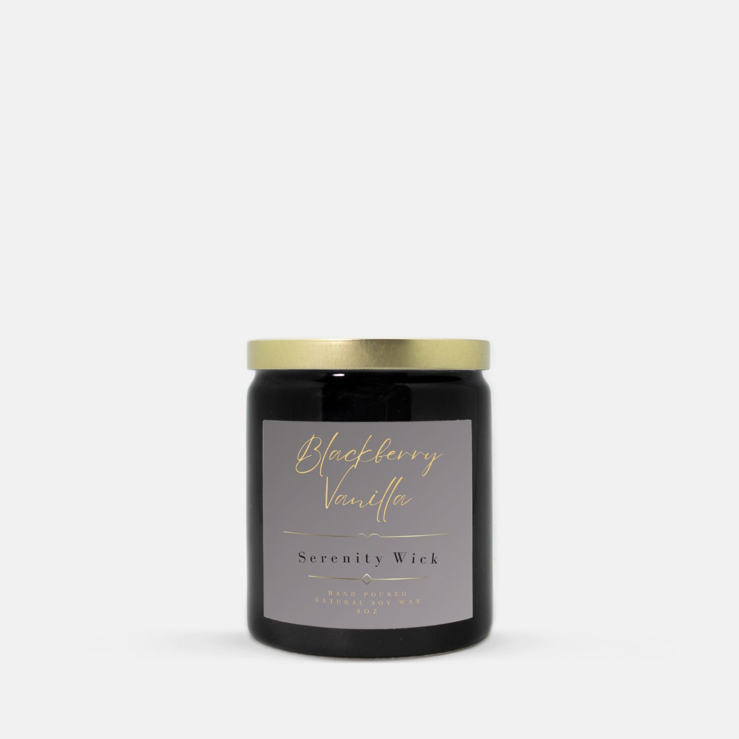 Blackberry Vanilla Candle Ceramic 8oz