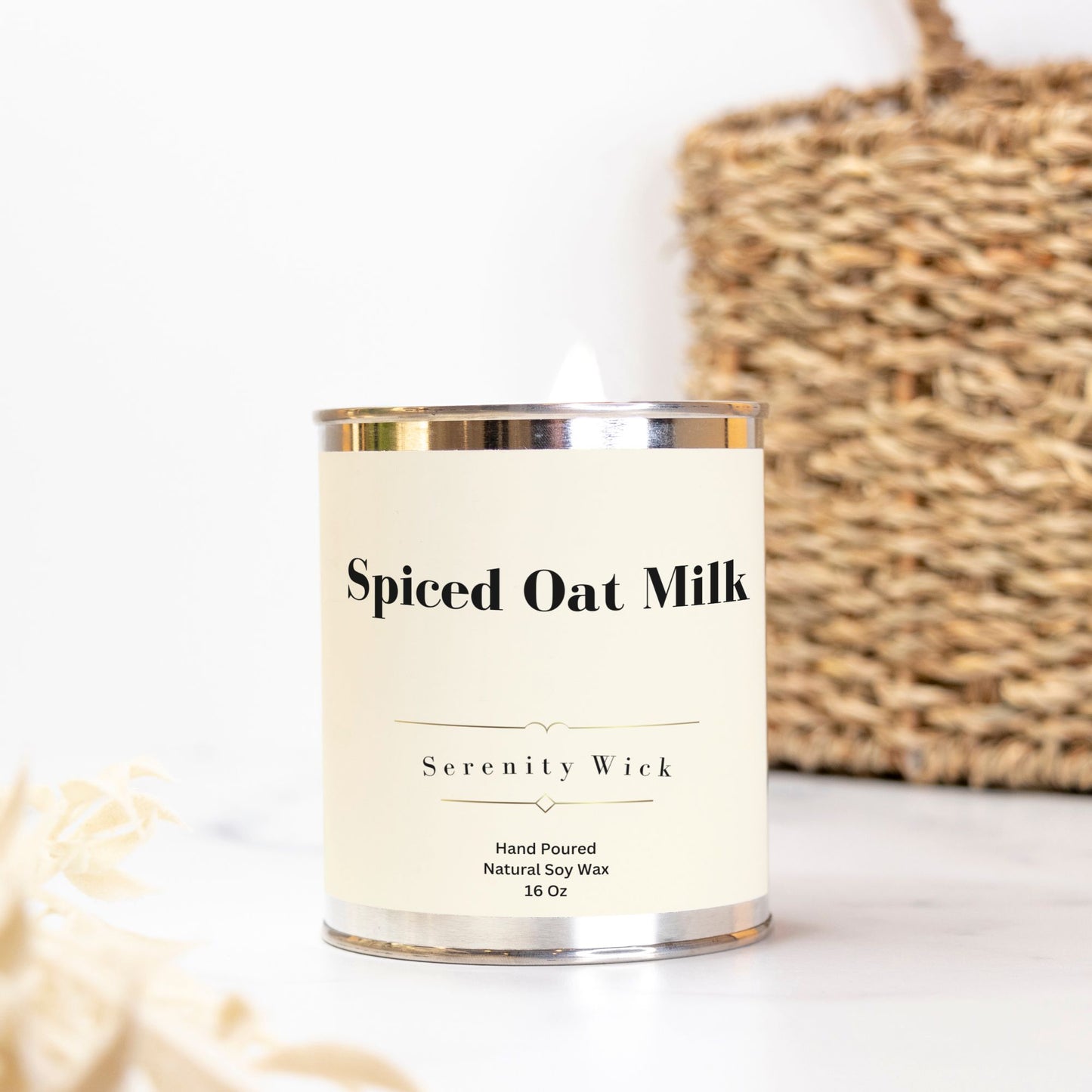 Spiced Oat Milk Candle (Paint Can 16 oz.)