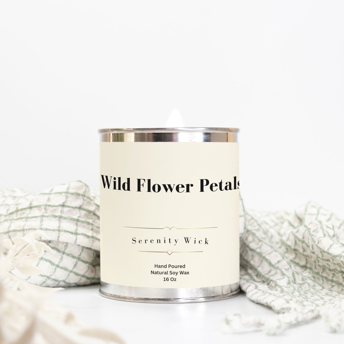 Wild Flower Candle (Paint Can 16 oz.)