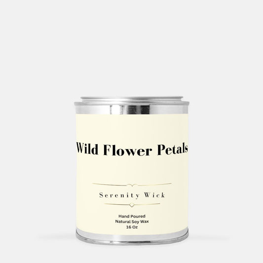 Wild Flower Candle (Paint Can 16 oz.)